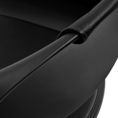 Friseurstuhl Gabbiano A364 Gold Black 6