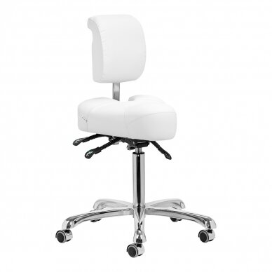 Podiatry stool Giovanni 1005 White