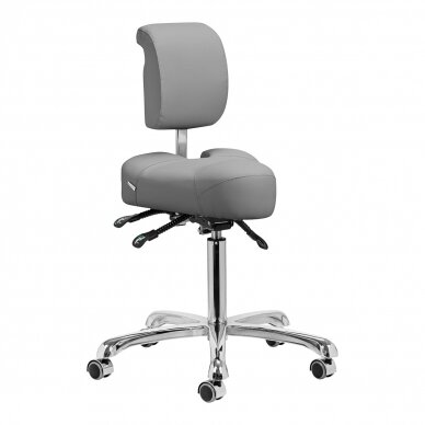 Podiatry stool Giovanni 1005 Grey