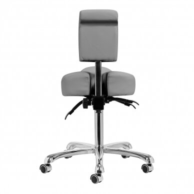 Podiatry stool Giovanni 1005 Grey 2