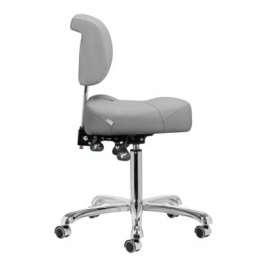 Podiatry stool Giovanni 1005 Grey 3