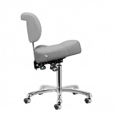 Podiatry stool Giovanni 1005 Grey 4