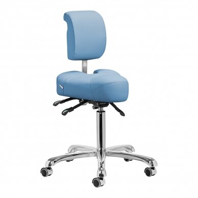 Podiatry stool Giovanni 1005 Blue