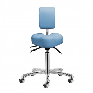 Podiatry stool Giovanni 1005 Blue 1