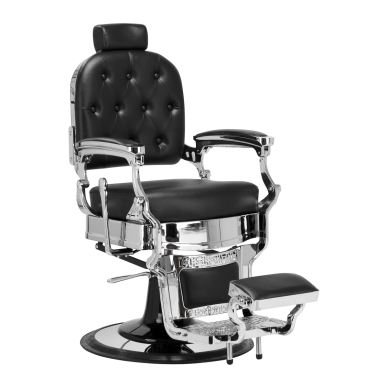 Parturituoli Barber Chair Gabbiano Ernesto B Black