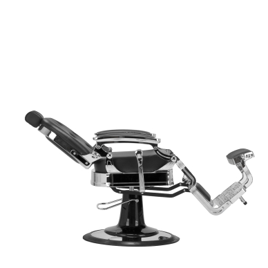 Fotel barberski Barber Chair Gabbiano Ernesto B Black 2