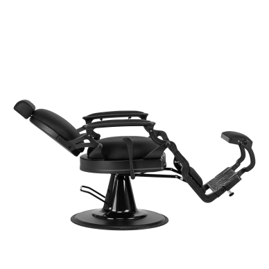 Barber krēsls Barber Chair Gabbiano Niccolo Black 4