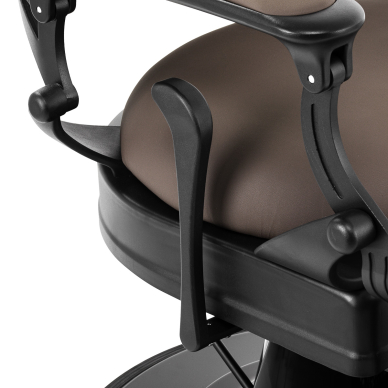 Hairdressing Barber Chair Gabbiano Niccolo Brown 7