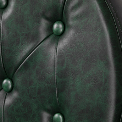Parturituoli Barber Chair President Green Chrome 7