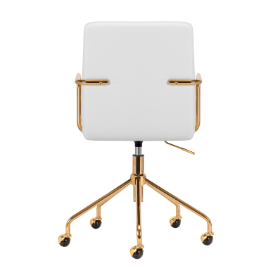 Biroja krēsls ar riteņiem QS-OF211G Gold Cream Grey 3