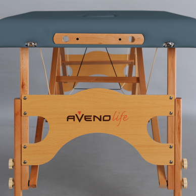 Foldable massage table AvenoLife Aura 2 Agate Blue (Standard Line) 1