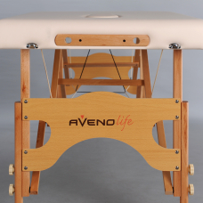 Foldable massage table AvenoLife Aura 2 Beige (Standard Line)