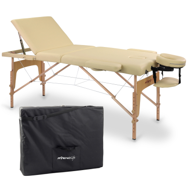 Folding massage table AvenoLife Bianca 3 Beige (Economy Line) 15