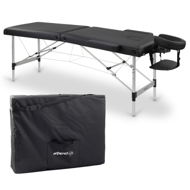 Klappbare Massageliege AvenoLife Nadia 2 Black (Economy Line) 10