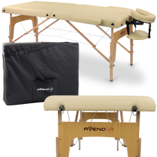 Foldable massage table AvenoLife Sofia 2 Beige (Economy Line)