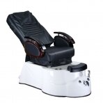 Fotel do pedicure z wanną do stóp BR-3820D Black