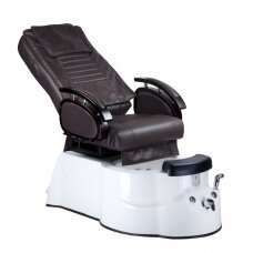 Pedicure chair with foot bath BR-3820D Brown