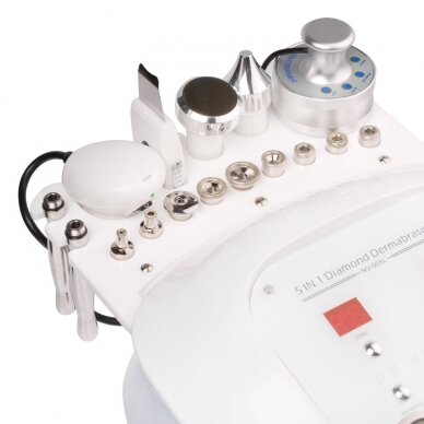 Sejas dermabrāzijas ierīce Skin Pro Diamond Maxi 5in1 Microdermabrasion Ultrasound Peeling Cryotherapy Phototheraphy 2