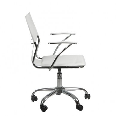 Office chair on wheels OFFICE CHAIR CORPORATE WHITE 2