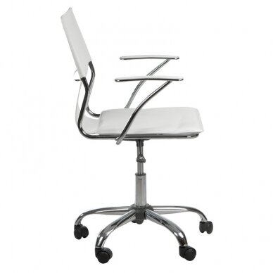 Biuro kėdė ant ratukų OFFICE CHAIR CORPORATE WHITE 3