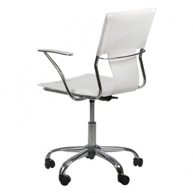 Biuro kėdė ant ratukų OFFICE CHAIR CORPORATE WHITE 4