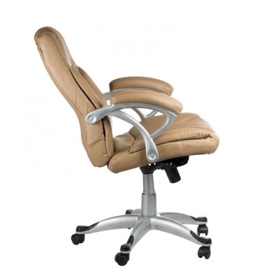 Эргономичное офисное кресло CorpoComfort BX-5786 Cream 4