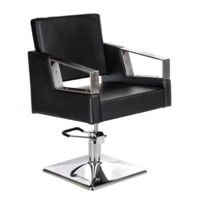 Fotel fryzjerski PROFESSIONAL HAIRDRESSING CHAIR ARTURO VILNIUS BLACK