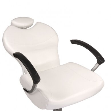 Pedicure chair with foot bath PEDICURE CHAIR COMFORT HYDRAULIC WHITE 2