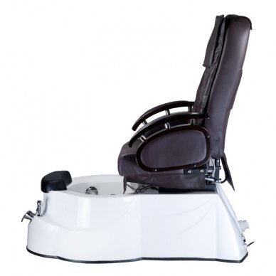 Pedicure chair with foot bath BR-3820D Brown 7