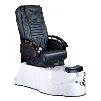 Fotel do pedicure z wanną do stóp BR-3820D Black