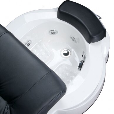 Pedicure chair with foot bath BR-3820D Black 4