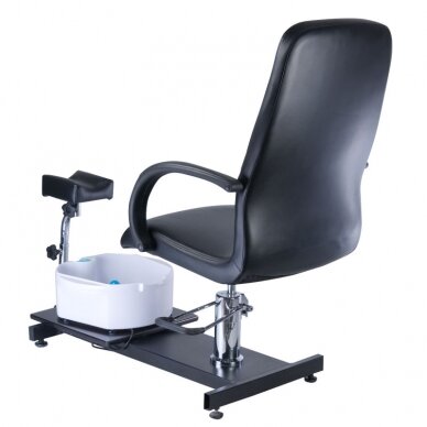 Pedikiūro krėslas su pėdų vonele PEDICURE CHAIR SPA HYDRAULIC BLACK 1