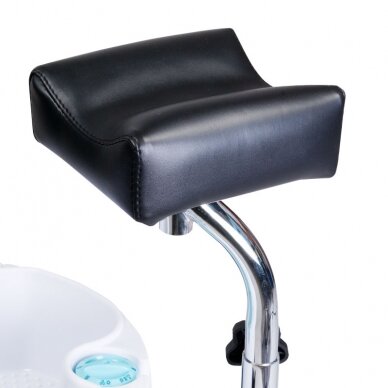 Pedikīra krēsls ar kāju vanniņu PEDICURE CHAIR SPA HYDRAULIC BLACK 4