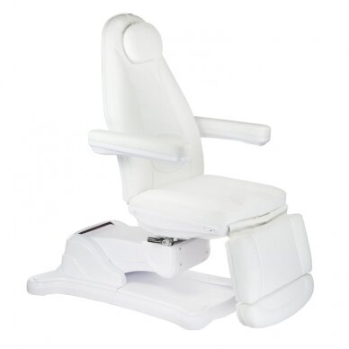 Kosmetoloģijas krēsls MAZARO ELECTRIC ARMCHAIR 4 MOTOR WHITE