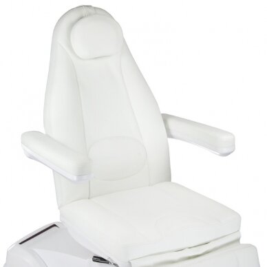 Kosmetologinis krėslas MAZARO ELECTRIC ARMCHAIR 4 MOTOR WHITE 1