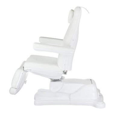 Kosmetologinis krėslas MAZARO ELECTRIC ARMCHAIR 4 MOTOR WHITE 4