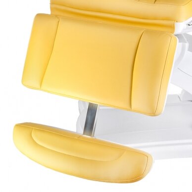 Fotel kosmetyczny MAZARO ELECTRIC ARMCHAIR 4 MOTOR YELLOW 2