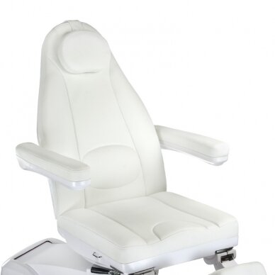 Cosmetology chair MAZARO ELECTRIC ARMCHAIR PEDI 4 MOTOR WHITE 1