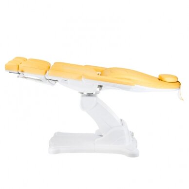 Cosmetology chair MAZARO ELECTRIC ARMCHAIR PEDI 4 MOTOR YELLOW 5