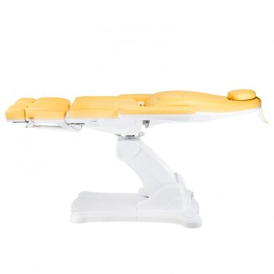 Cosmetology chair MAZARO ELECTRIC ARMCHAIR PEDI 4 MOTOR YELLOW 6