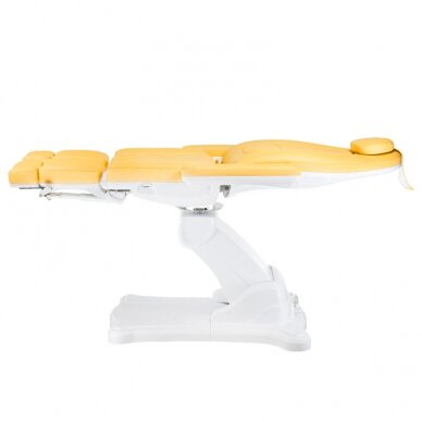 Cosmetology chair MAZARO ELECTRIC ARMCHAIR PEDI 3 MOTOR YELLOW 6