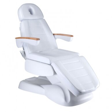 Krzesło kosmetyczne LUX 273B ELECTRIC ARMCHAIR 3 MOTOR WHITE