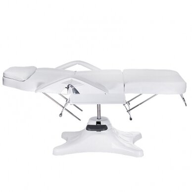 Cosmetology chair HYDRAULIC ARMCHAIR WHITE 3