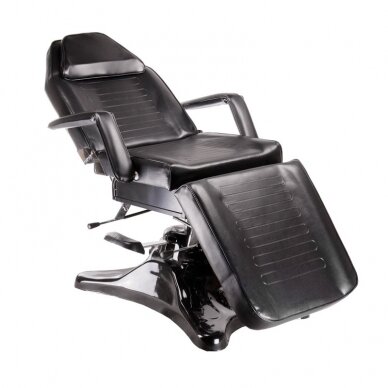 Krzesło kosmetyczne HYDRAULIC ARMCHAIR BLACK