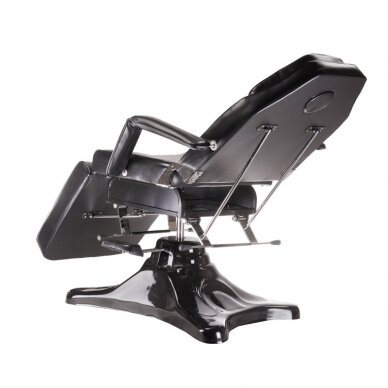 Cosmetology chair HYDRAULIC ARMCHAIR BLACK 4