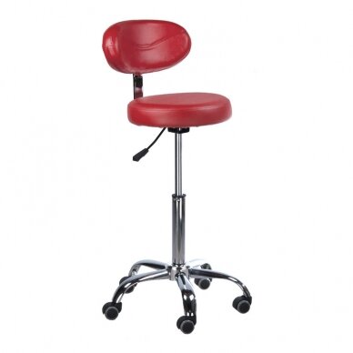 Taboret kosmetyczny COSMETIC BEAUTY STOOL LEGO RED