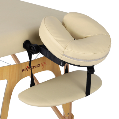 Foldable massage table AvenoLife Sonia 2 Beige (Economy Line) 5