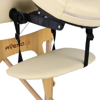 Klappbare Massageliege AvenoLife Sonia 2 Beige (Economy Line) 7