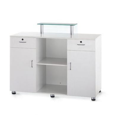 Reception desk BD-3307 White 1