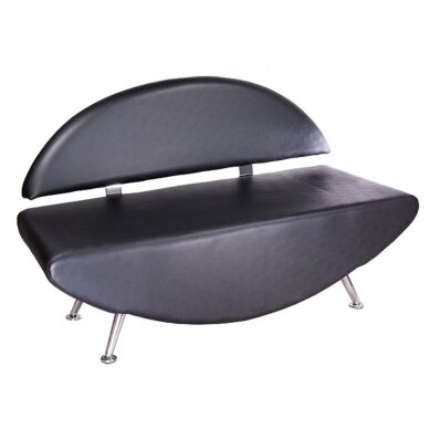 Registratūros sofa Carini Black